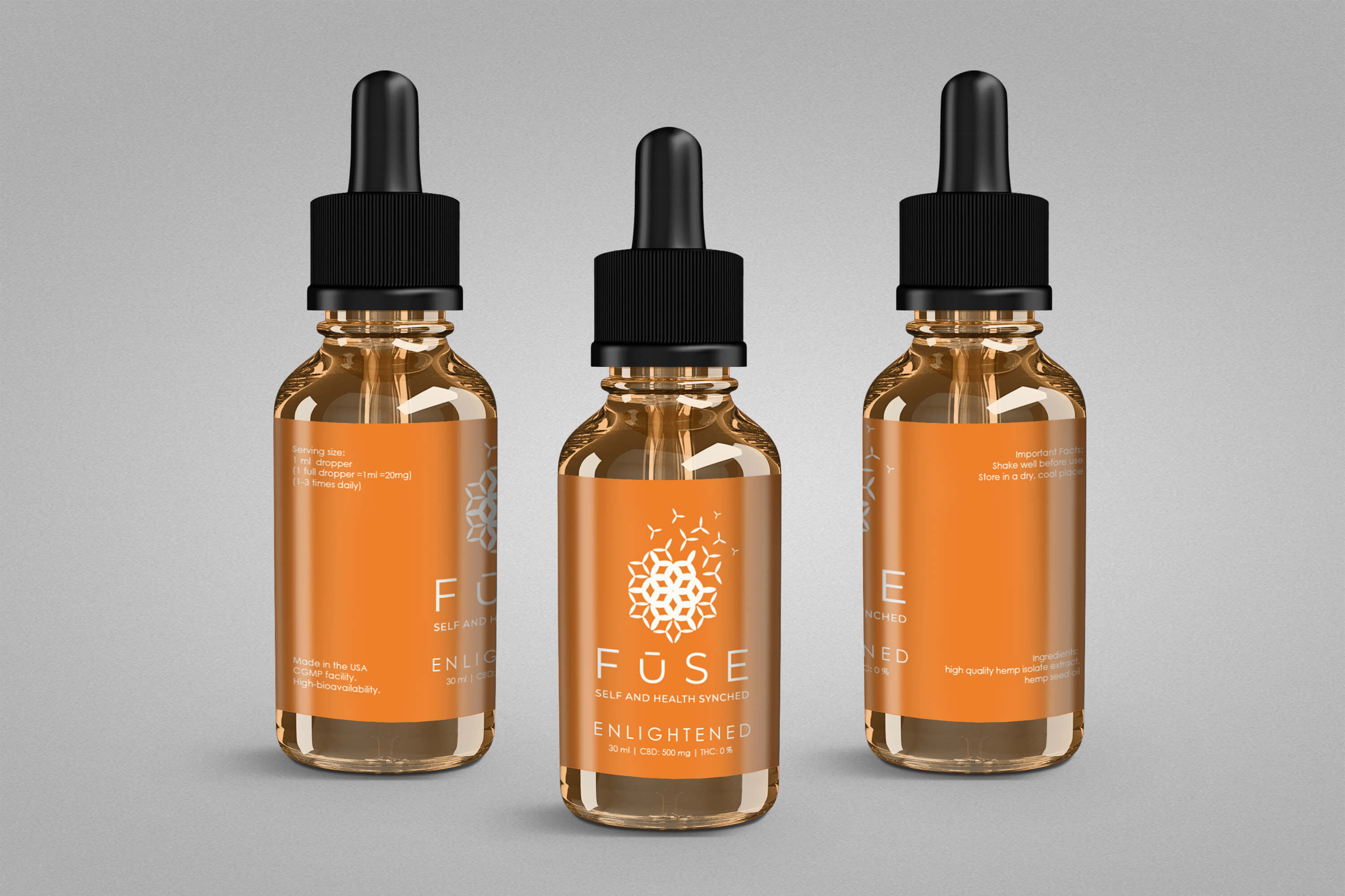 Enlightened 500 CBD Tincture Drops Enlightened 500 CBD Tincture Drops