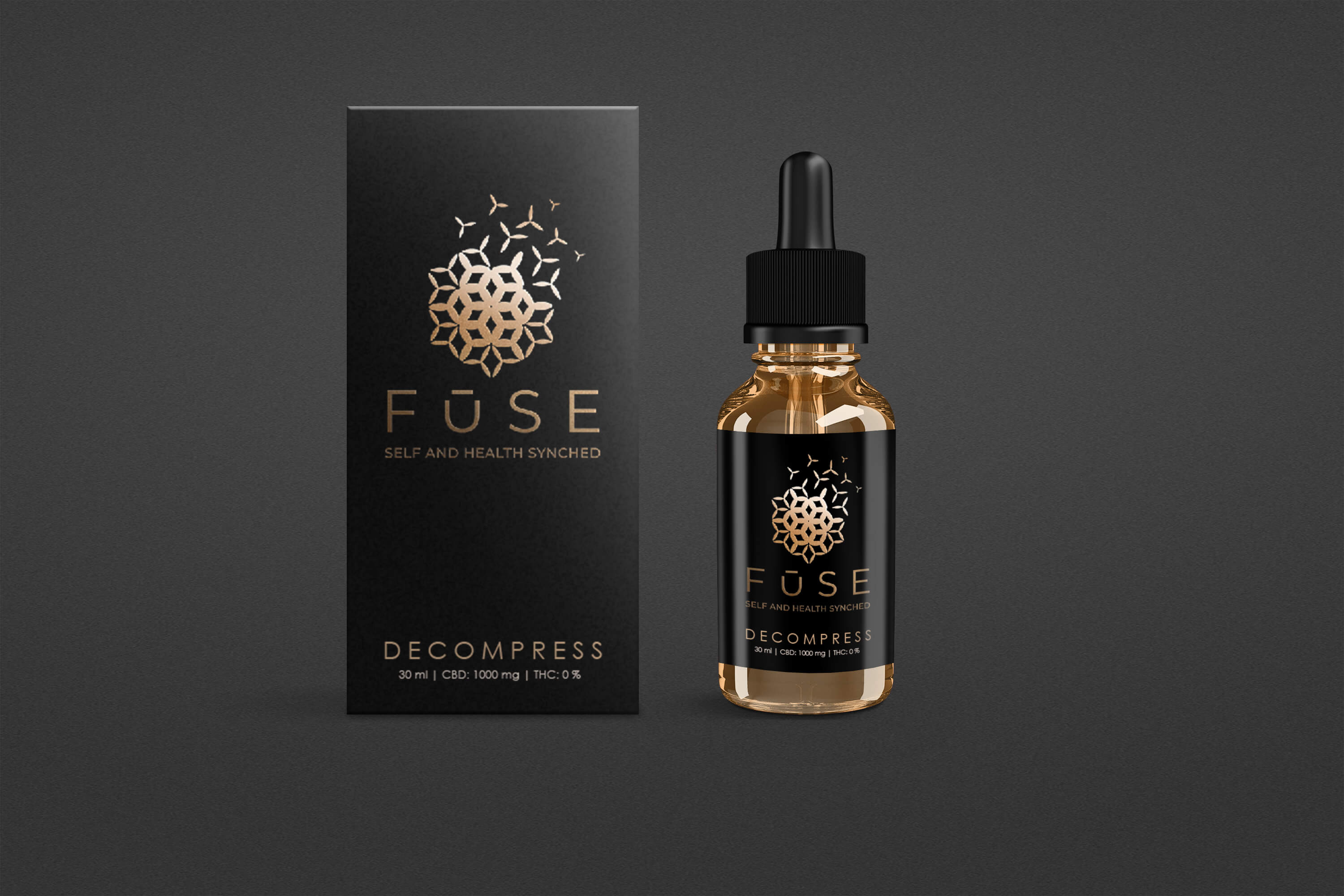 Decompress 1000 CBD Tincture Drops